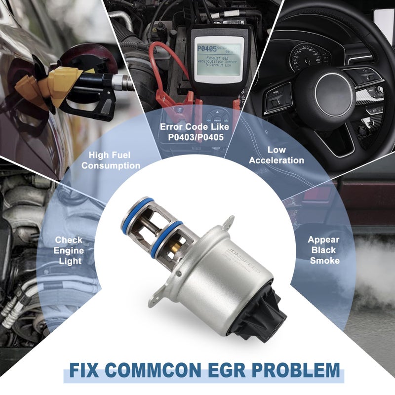 JDMSPEED New Diesel Valve Power Stroke EGR4479 5C3Z9F452AA Replacement For Ford 6.0L 2004-2010 - Image 4